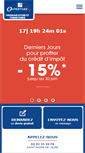 Mobile Screenshot of fresnais-store-et-fermetures-ouvertures.com